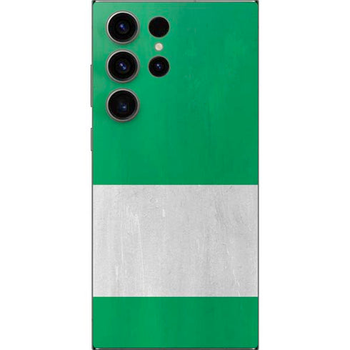 Nigeria Flag Distressed Galaxy S24 Ultra Skin
